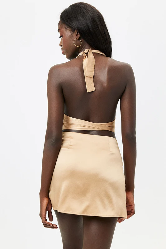 Jasper Silk Skirt - Earth Earth / S