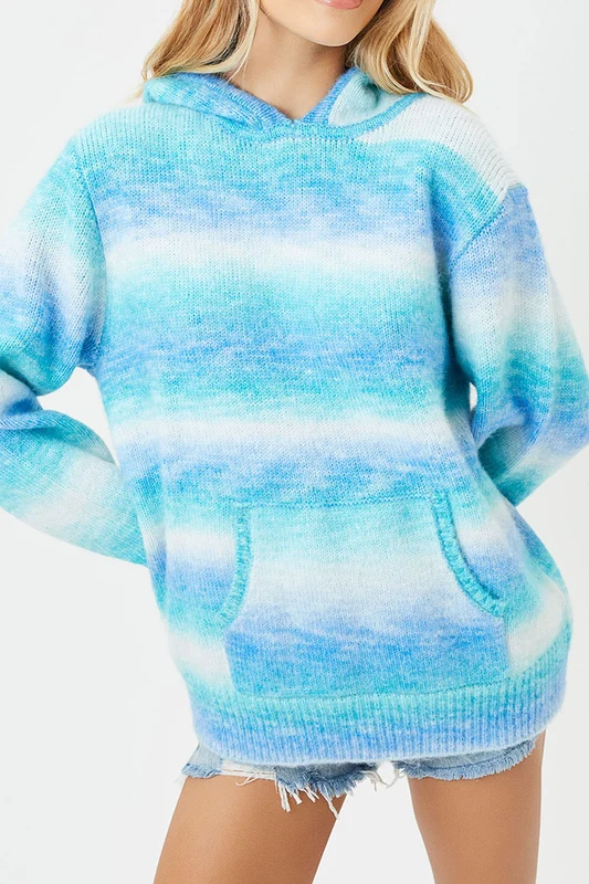 Aiden Knit Sweatshirt - Blue Horizon Blue Horizon / L