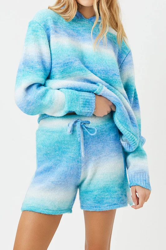 Burl Knit Sweat Short - Blue Horizon Blue Horizon / L