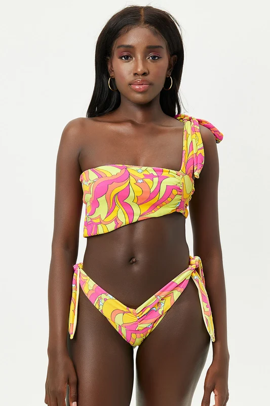 Bella Terry Bandeau Bikini Top - Peace Terry Peace Terry / XXL