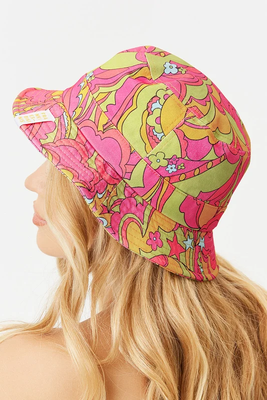 Jax Terry Bucket Hat - Peace Terry Peace Terry / M/L