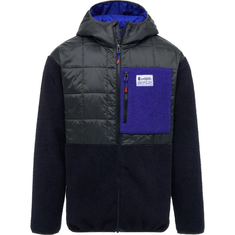 Men's Trico Hybrid Jacket IRON & BLACK / LARG