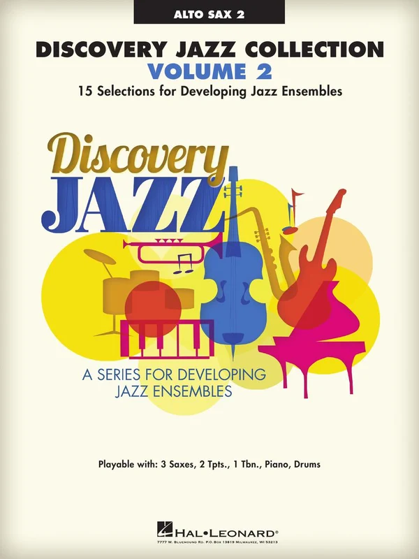 Discovery Jazz Collection - Alto Sax 2 Volume 2 爵士音樂 中音薩氏管