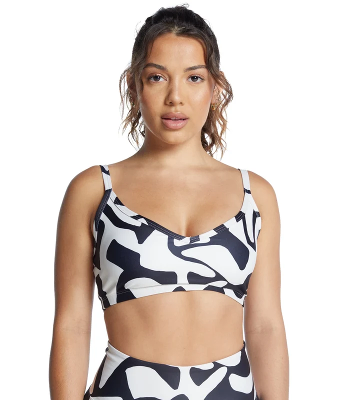 Year of Ours Rio Curve Bralette Black/Bone / L