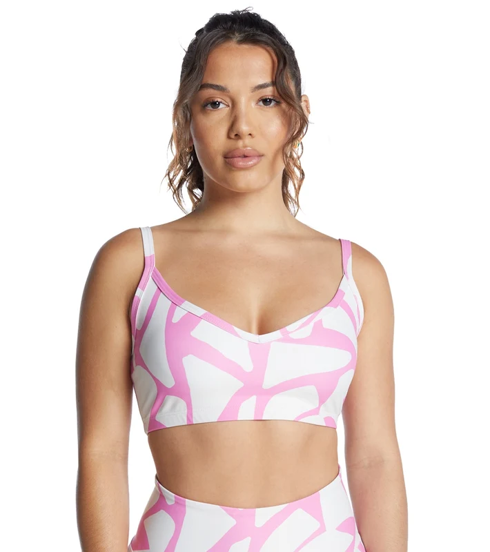 Year of Ours Rio Curve Bralette Pink/Bone / XS