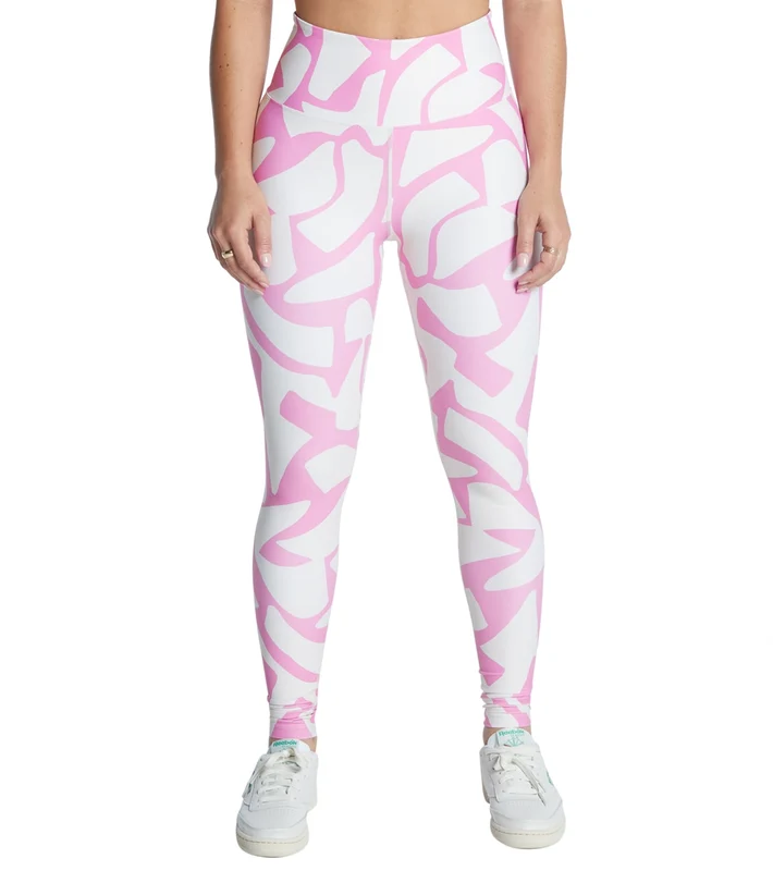 Year of Ours Rio Giselle Leggings Pink/Bone / S
