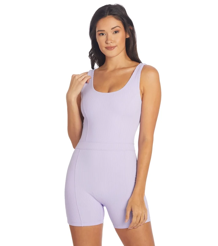 Year of Ours The Johanna Rib Onesie Lavender / M