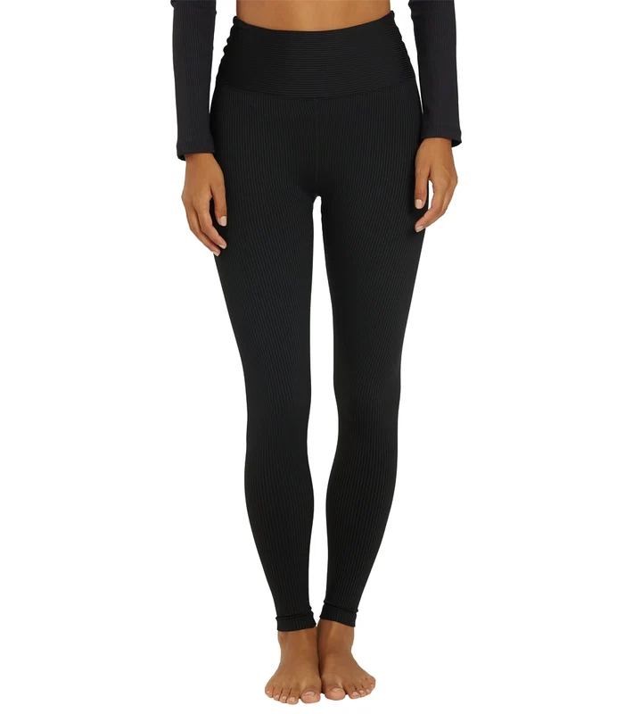 Year of Ours Ribbed High High Legging Black / S