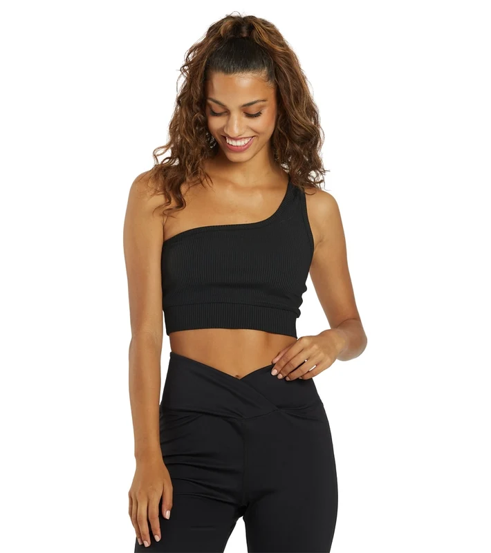Year of Ours Ribbed 54 Bra Black / L