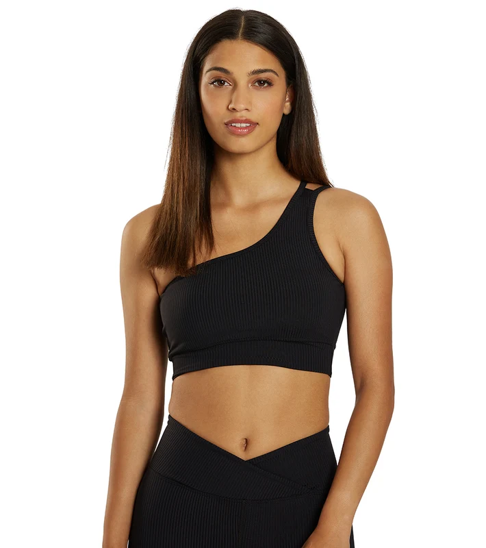 Year of Ours Ribbed 54 Bra Black / XL
