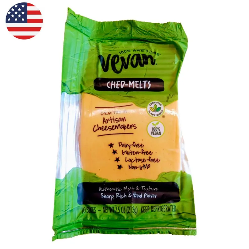 Sustituto de Queso Cheddar Laminado 213 g