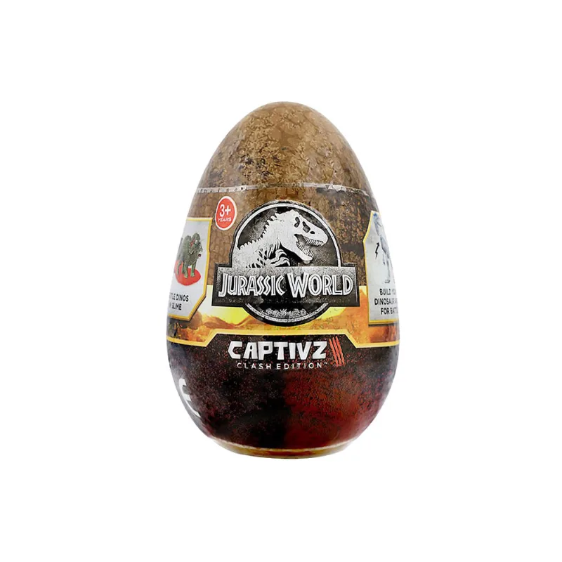 Pack Caffaro X 4 Figuras Jurassic World Sorpre