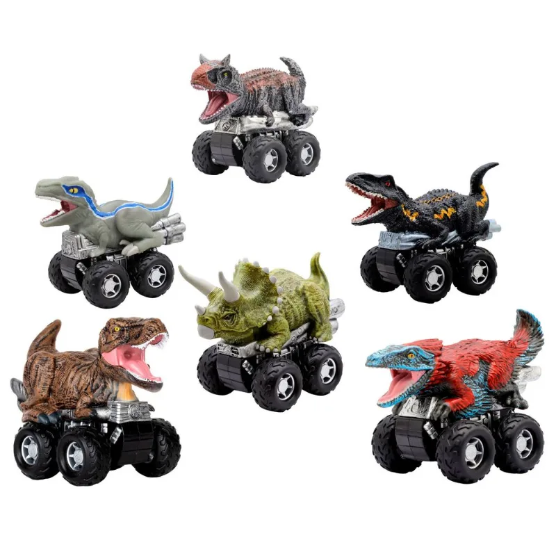 Dino Vehículo Pullback 1Un JURASSIC WORLD (Modelos Aleatorios)