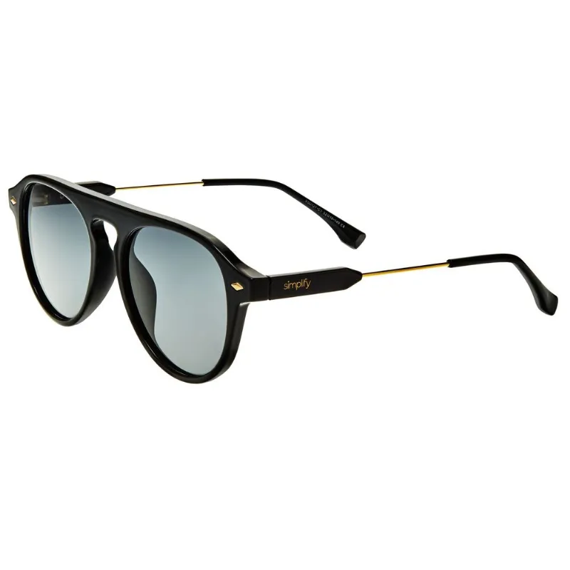 Óculos De Sol Simplify Carter Polarizados Preto/preto