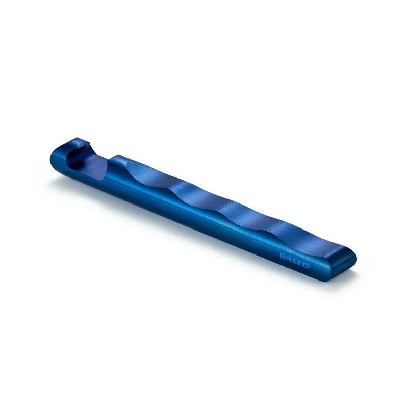 Abridor De Garrafas Breed Wave Em Aço Inoxidável Azul