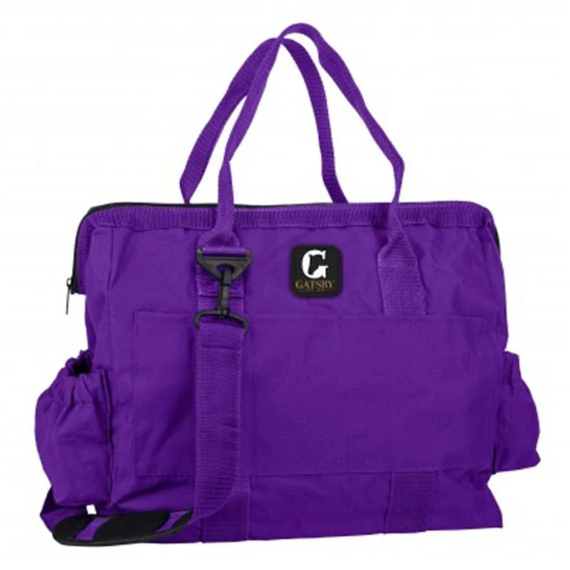 Gatsby Nylon Grooming Tote Purple