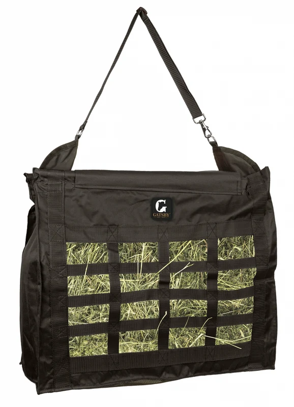 Gatsby Nylon Slow Feed Hay Bag Black