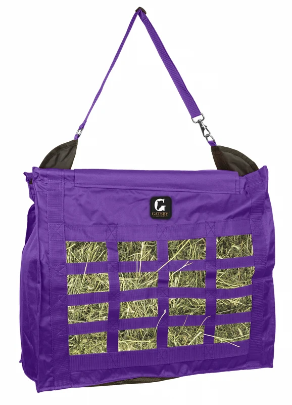 Gatsby Nylon Slow Feed Hay Bag Purple