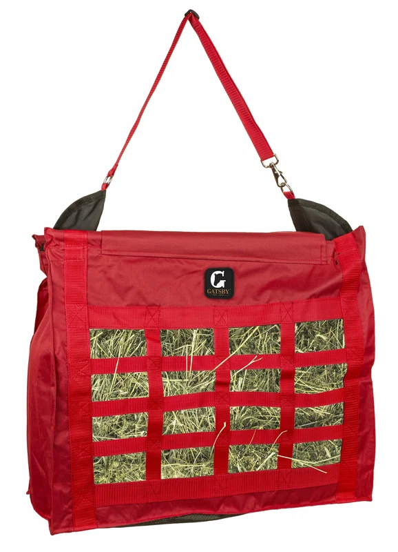 Gatsby Nylon Slow Feed Hay Bag Red