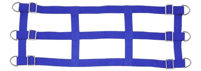 Gatsby Nylon Stall Guard with HD D-Rings Royal / 36" - 48"
