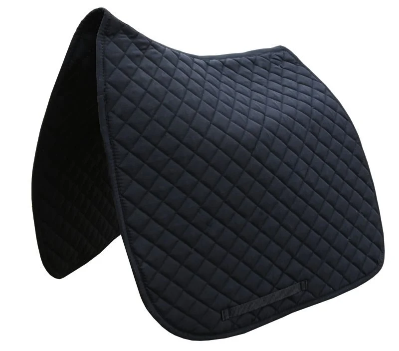 Gatsby Basic Dressage Saddle Pad Black