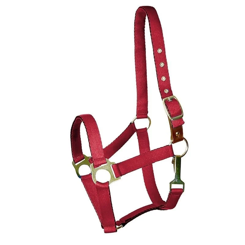 Gatsby Nylon Safety Breakaway Halter Red / Oversize