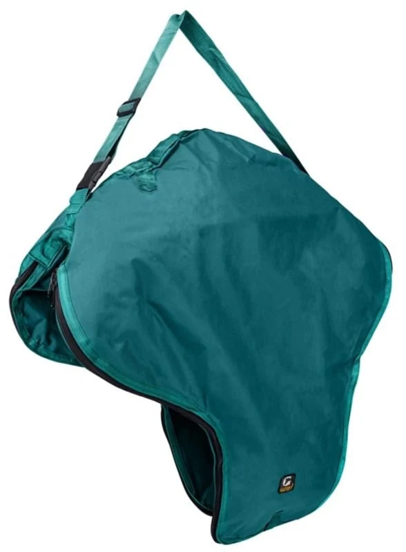 Gatsby Nylon Western Saddle Carrier Teal