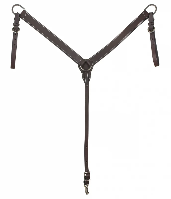 Tabelo Western Breast Collar Dark Oil / Horse