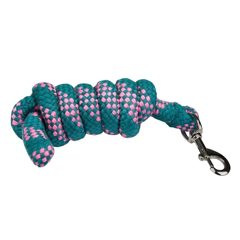 Tabelo Acrylic 6ft Lead Rope Teal/Pink / 6'
