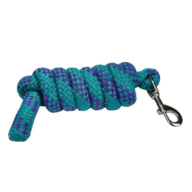 Tabelo Acrylic 6ft Lead Rope Teal/Purple / 6'