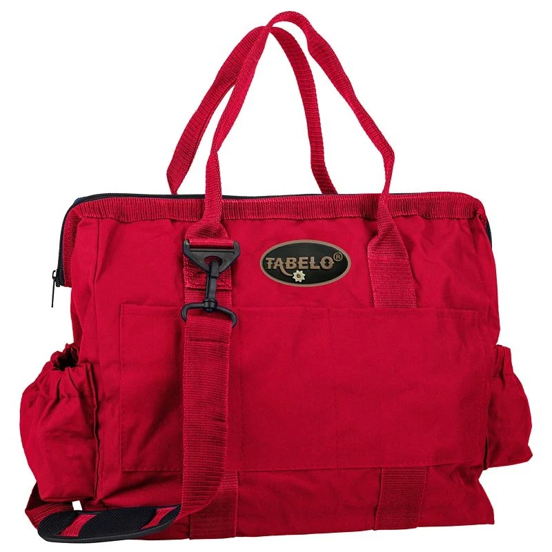 Tabelo Nylon Grooming Tote Red