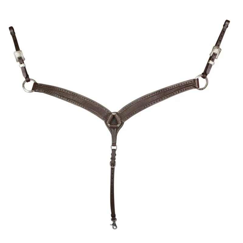 Tabelo Breast Collar Chestnut / Horse