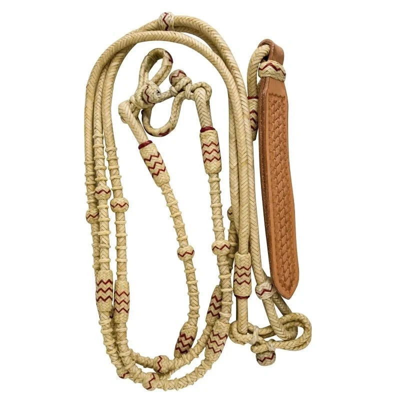 Tabelo Romel Reins Natural/Burgundy Natural/Burgundy / 135 CM