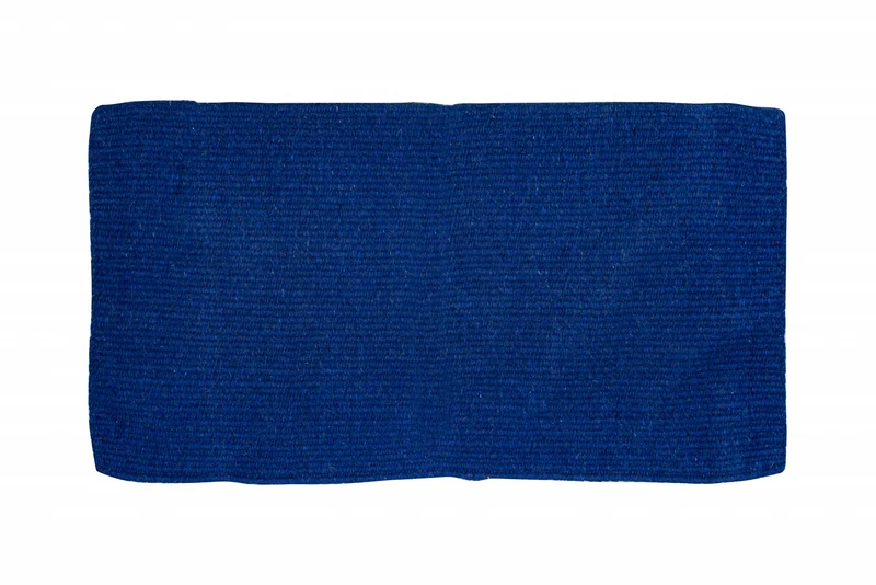 Tabelo Hand Woven Wool Show Blanket Blue / 36 x 34