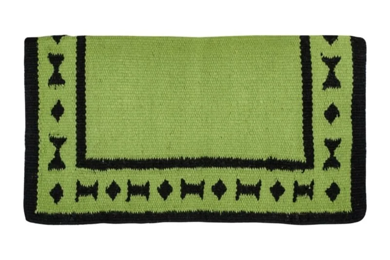 Tabelo Show Blanket with Border 36x34 Lime / 36 x 34
