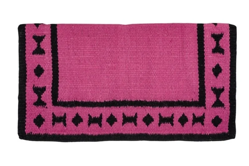 Tabelo Show Blanket with Border 36x34 Pink / 36 x 34