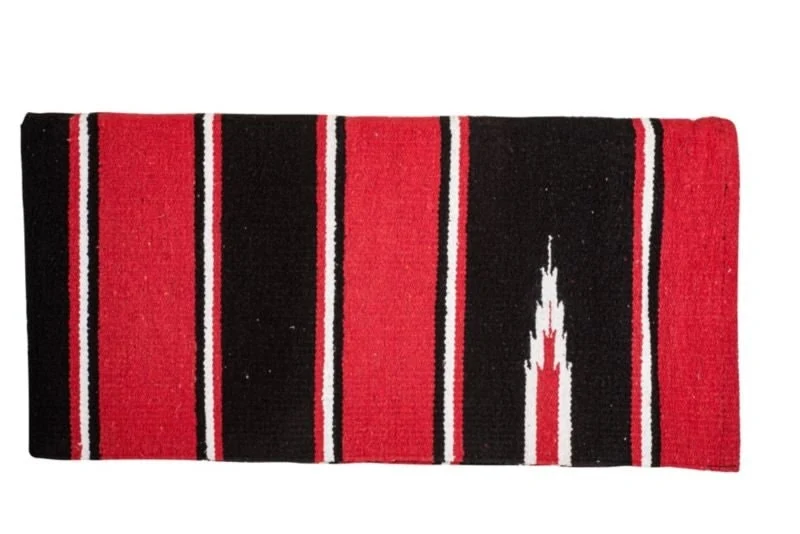 Tabelo Navajo Blanket-Standard Black/Red / 30 x 60