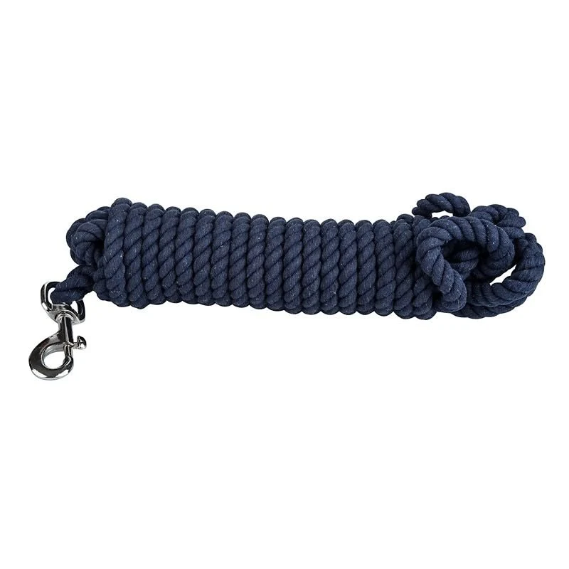 Tabelo Cotton Lunge Line with Loop End Blue / 1/2" x 24'
