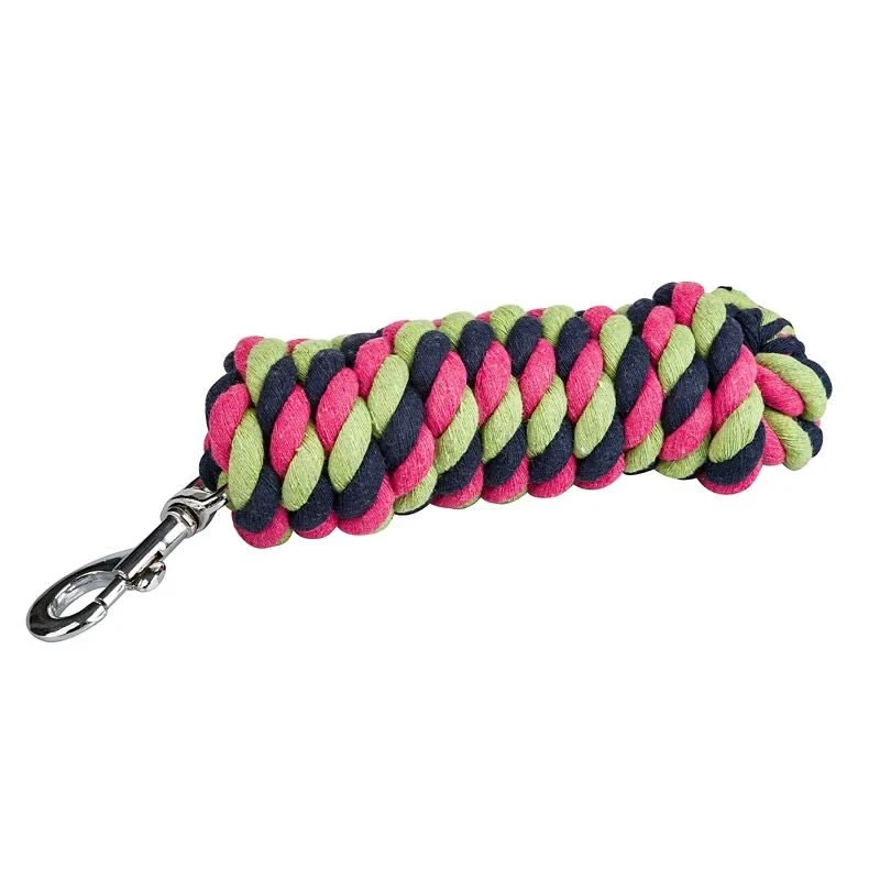 Tabelo Tri-Color Cotton Lead Hot Pink/Blue/Lime / 5/8" x 9'