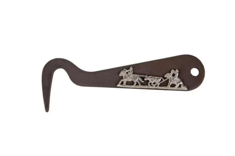 Tabelo Team Roper Hoof Pick Antiqued Brown / 6"