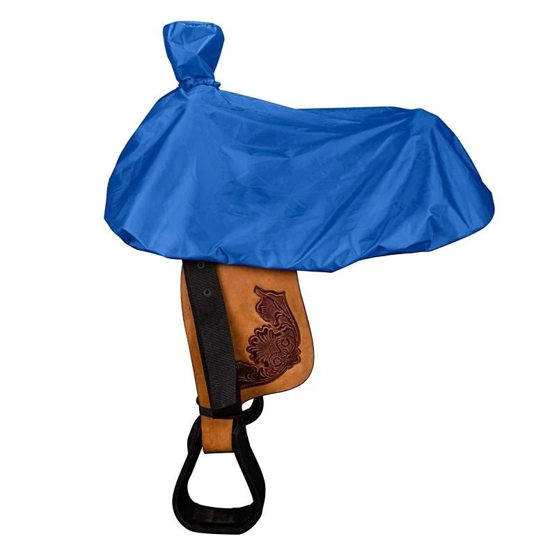Tabelo Western Saddle Cover with Tote Bag Blue