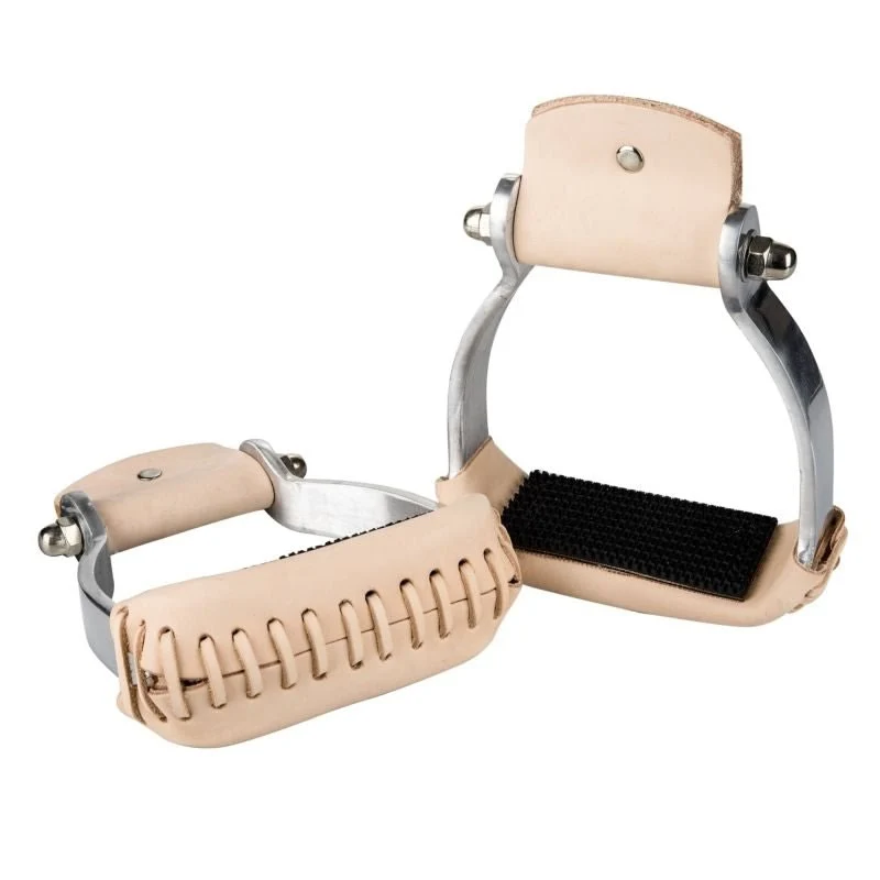Tabelo Aluminum Stirrups with Pad 3"
