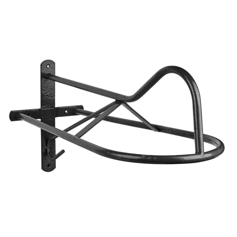 Tabelo Wall Saddle Rack Black