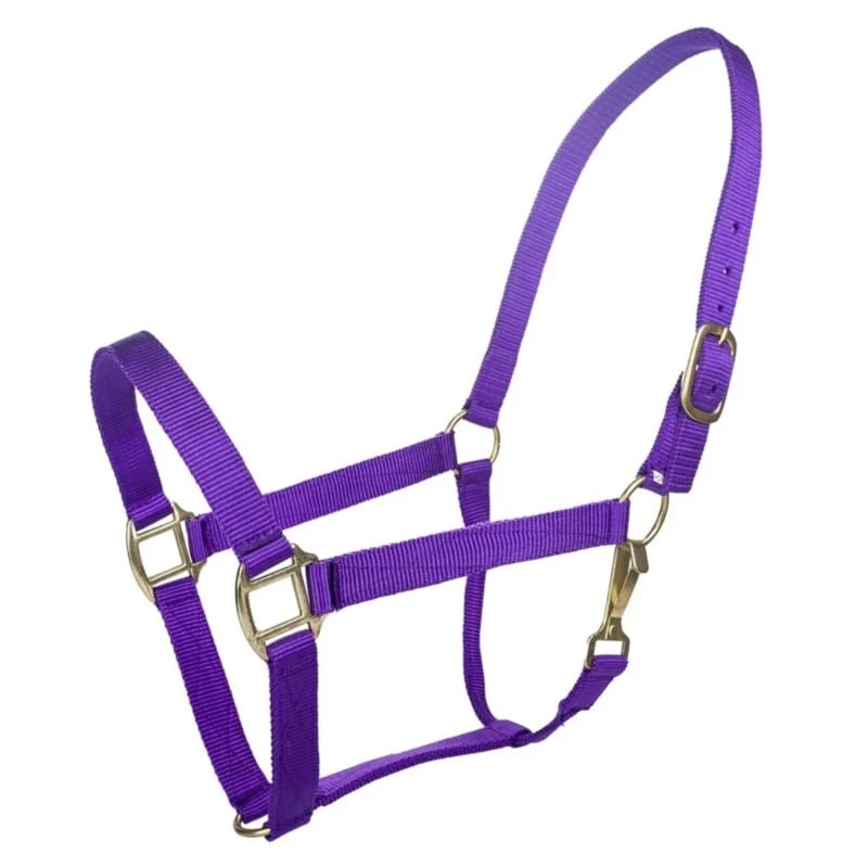 Tabelo Nylon Halter with Snap Red / Suckling