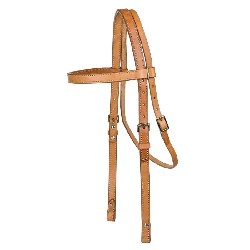 Tabelo Browband Headstall Light Oil / Horse