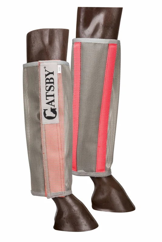 Gatsby High Vis Fly Boots Orange / Pony (S)