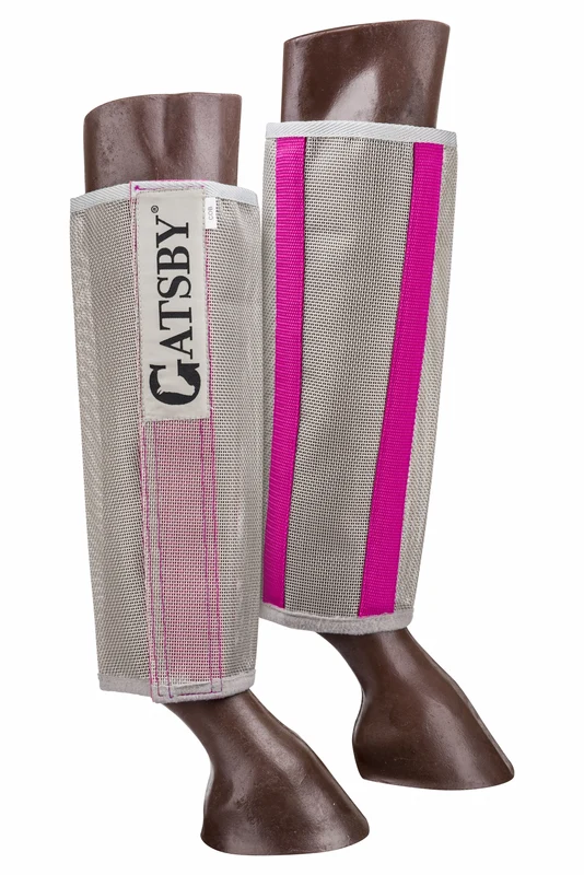 Gatsby High Vis Fly Boots Berry / Pony (S)