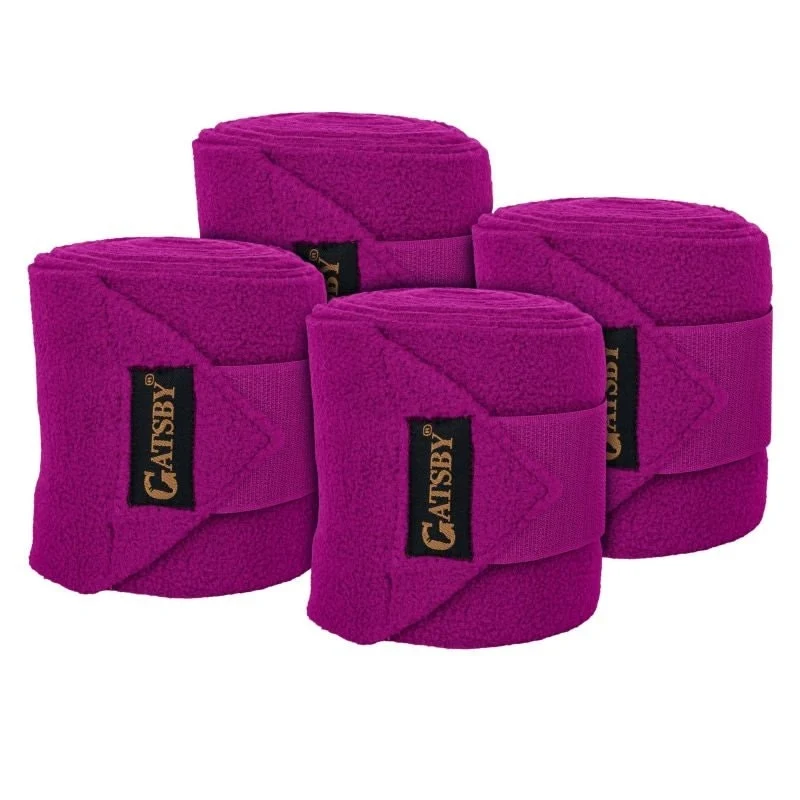 Gatsby Polo Leg Wraps Pink / 10' x 4.5"
