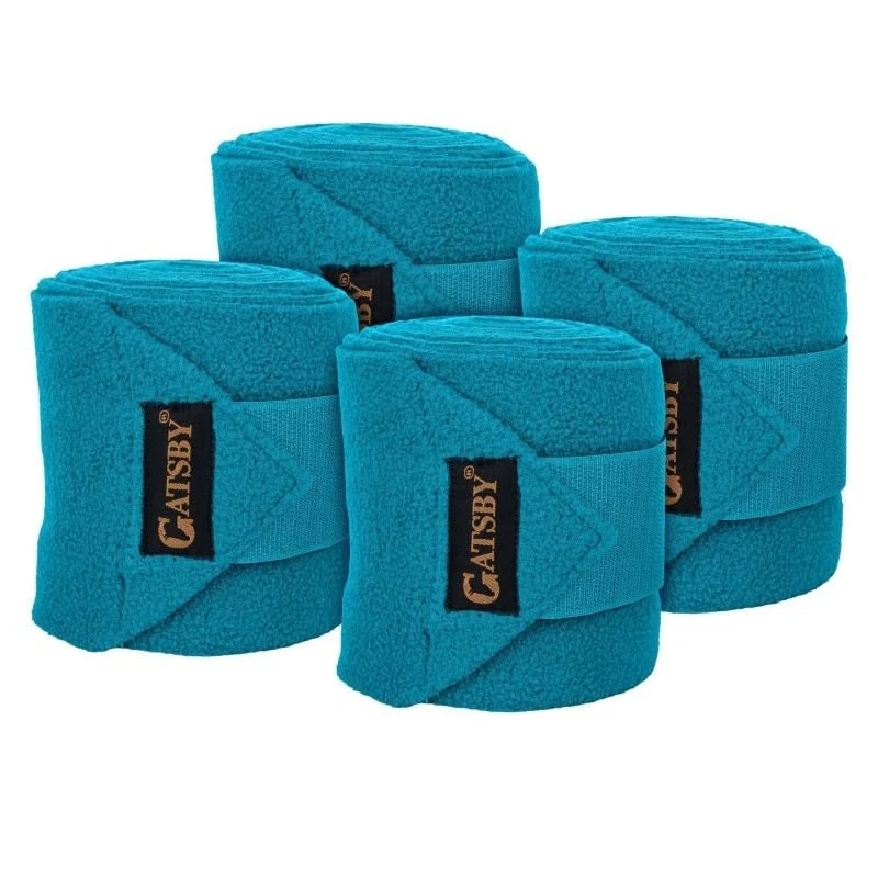 Gatsby Polo Leg Wraps Turquoise / 10' x 4.5"