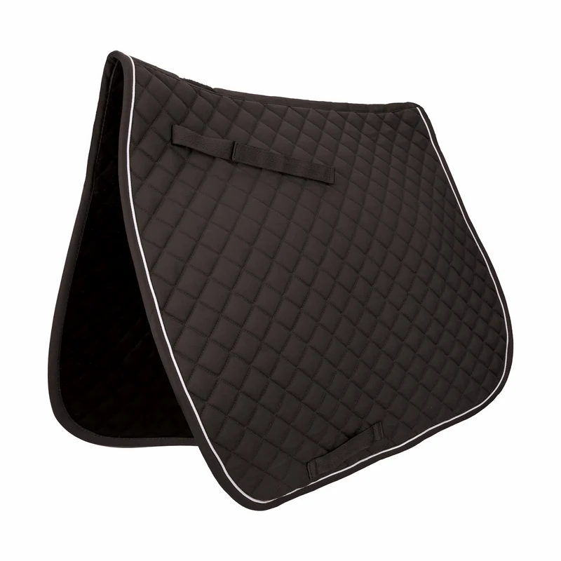 Gatsby Deluxe Dressage Saddle Pad with CoolMax Black